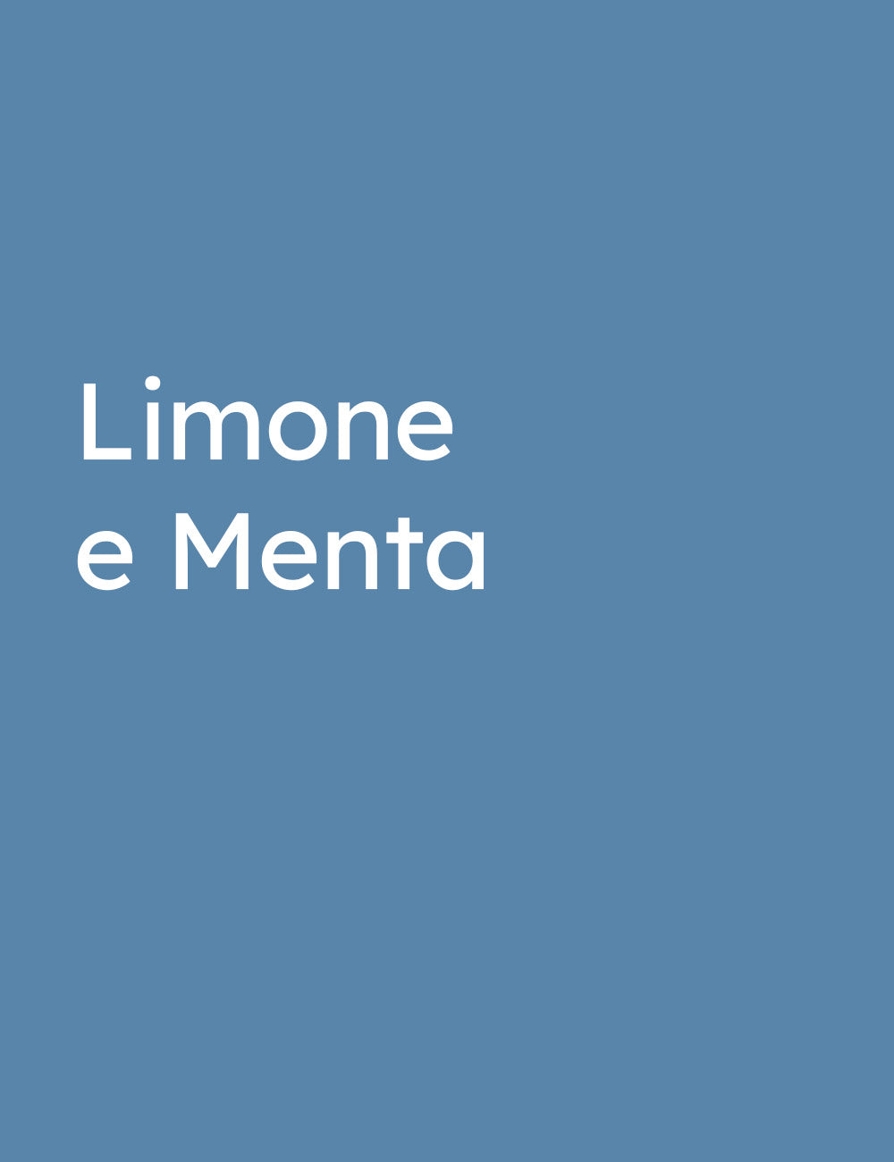 Profumo Limenta